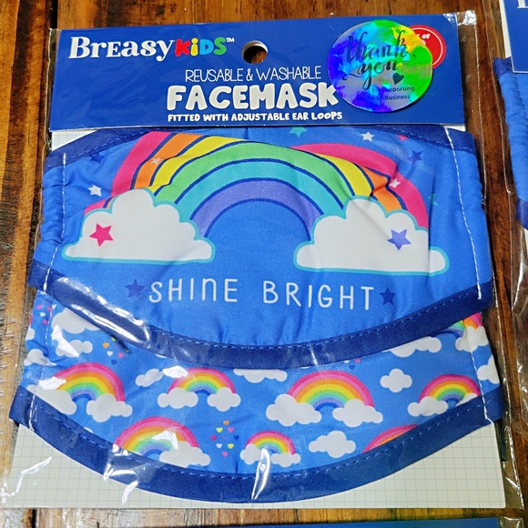 Kids Reusable Facemasks (2 packages x $21) - Picture 3 of 4